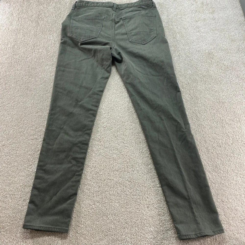 Banana Republic‎ Jeans Mens 31x34 Athletic Fit Travel Olive Green Stretch Chino